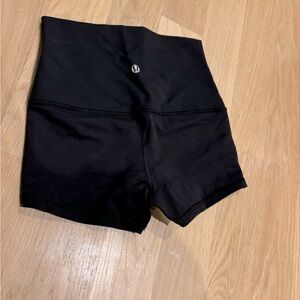 Lululemon Black Booty Shorts